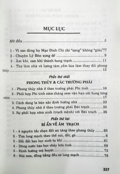 Bí Mật Gia Cư Âm Trạch Và Dương Trạch