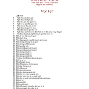 Giới Đàn Tăng – H.T Thích Thiện Hòa