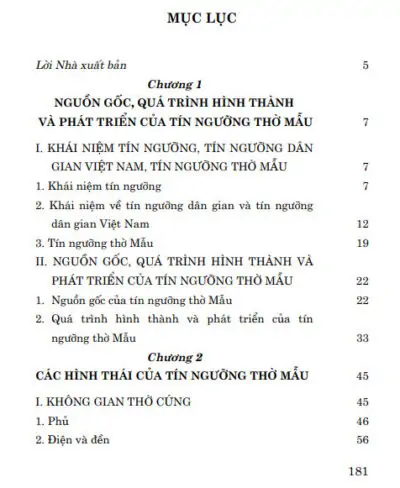 Tín Ngưỡng Thờ Mẫu Của Người Việt Nam – TS.Vũ Hồng Vận