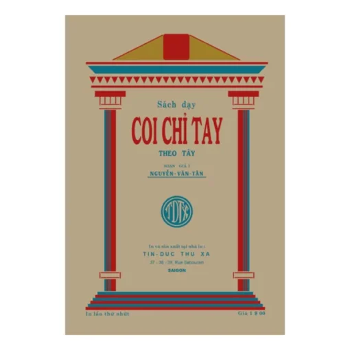 Sách Dạy Coi Chỉ Tay Theo Tây