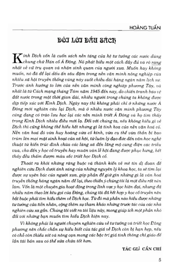 Kinh Dịch Và Hệ Nhị Phân – Hoàng Tuấn