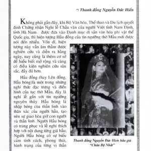 Tín Ngưỡng Thờ Mẫu Và Nghi Lễ Hầu Đồng