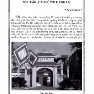 Tín Ngưỡng Thờ Mẫu Và Nghi Lễ Hầu Đồng