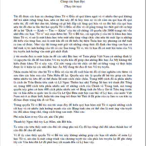 Tử Vi Bổ Túc - Nguyễn Mạnh Bảo