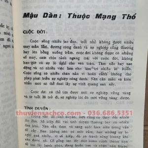 Tử Vi Trọn Đời (Nam Mạng – Nữ Mạng)
