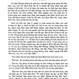 Tìm Hiểu Cổ Dịch Huyền Không Học