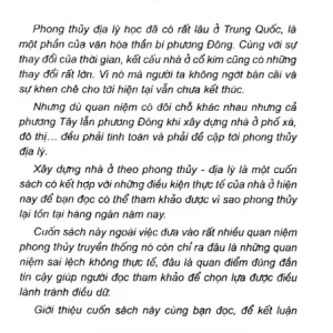 Xây Dựng Nhà Ở Theo Phong Thủy Thiên Văn Địa Lý