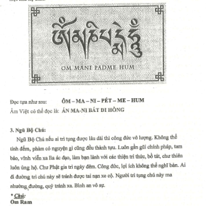 Bùa Chú Thông Thần Vạn Vật Linh