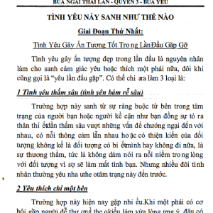 Bùa Ngải Thái Lan – Bộ 3 quyển