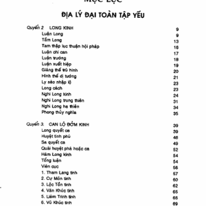 Địa Lý Toàn Thư Trọn Bộ 3 Cuốn - Lưu Bá Ôn