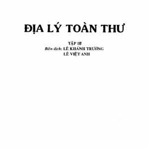 Địa Lý Toàn Thư Trọn Bộ 3 Cuốn - Lưu Bá Ôn