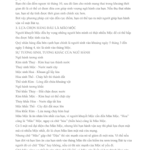 Đổi Vận Cho Người Mệnh Khuyết Mộc Hỏa - Quyển Thu Đông – Lý Cư Minh