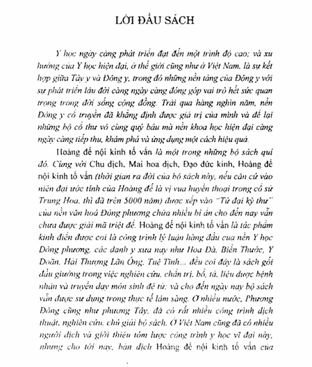 Hoàng Đế Nội Kinh Tố Vấn – Nguyễn Tử Siêu biên dịch