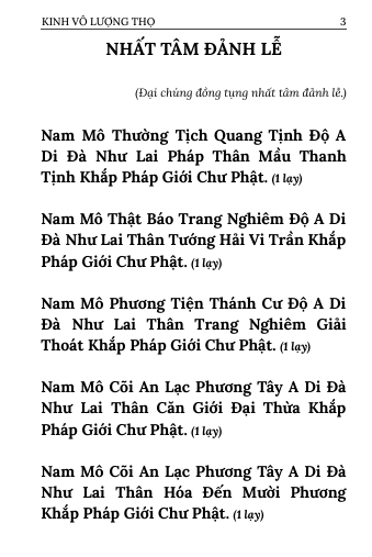Kinh Phật Thuyết Đại Thừa Vô Lượng Thọ
