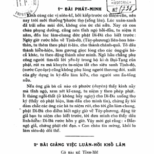 Lão Nhơn Đắc Ngộ – Trần Phong Sắc – 1924