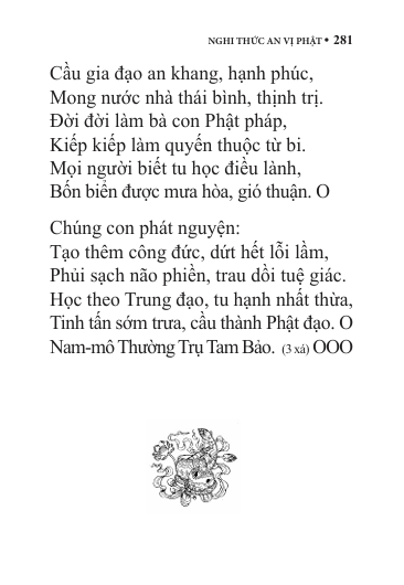 Nghi Thức Tụng Niệm – Thích Nhật Từ
