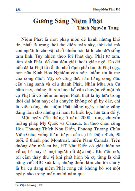 Pháp Môn Tịnh Độ