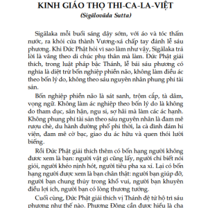 Tóm Tắt Kinh Trường Bộ