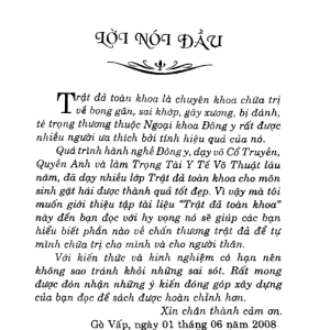 Trật Đả Toàn Khoa (Trật Đả Cốt Khoa) – Lương Y Võ Sư Nguyễn Tấn Xuân