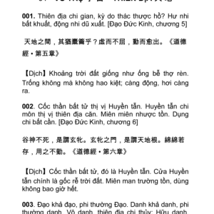 Tư Tưởng Đạo Gia