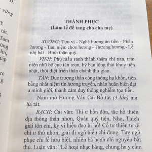 Nghi Lễ Bách Sự Nhật Dụng
