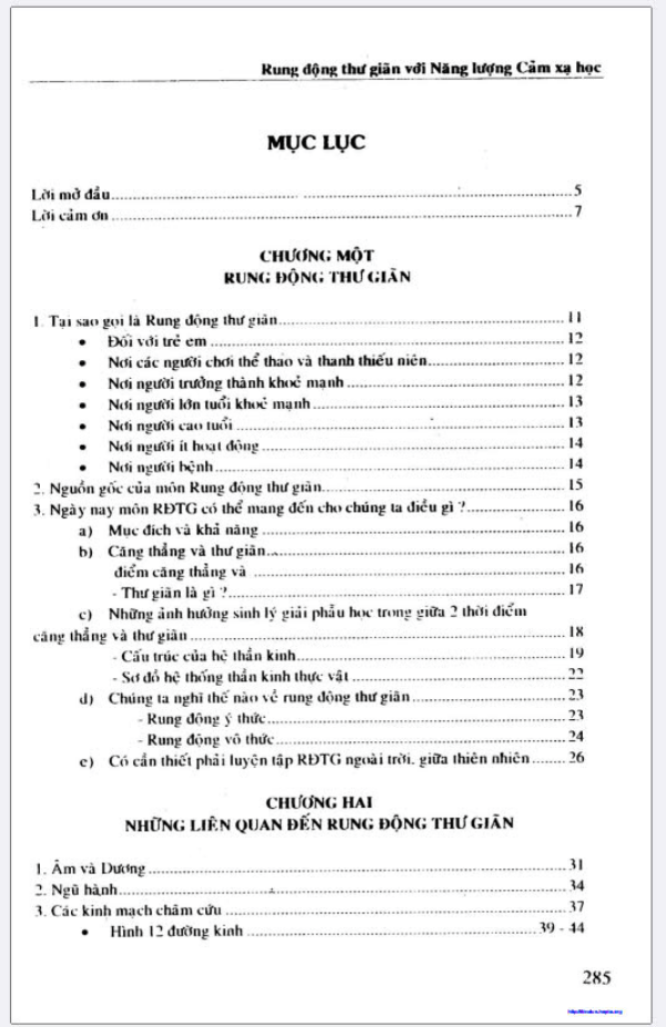 Rung động thư giãn với năng lượng cảm xạ học