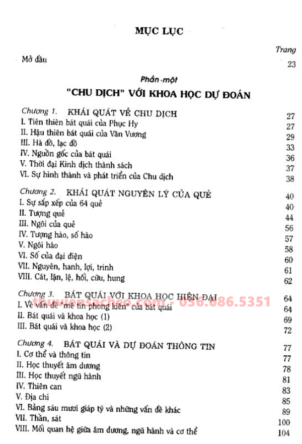 Chu Dịch Với Dự Đoán Học Bản Mới 2003 Có Chỉnh Lí Bổ Sung