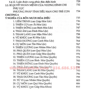 Bản Nét Trung Châu Tử Vi Đẩu Số Tam Hợp Phái Tập 2