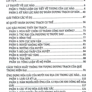 Lục Hào Phong Thủy Tinh Biên