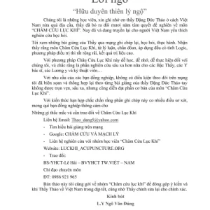 Sách Châm Cứu - Cẩm Nang Châm Cứu Kỳ Hiệu